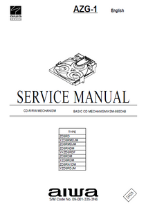 AIWA AZG-1 YZD8RNDJM Service Manual