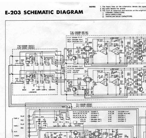 Accuphase E-203 Schematics