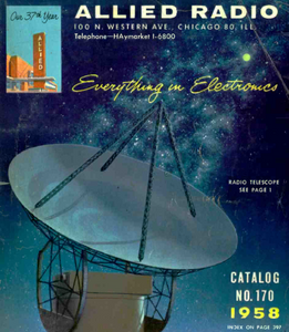 ALLIED Electronics Catalog No.170 Radio Telescope Service Manual
