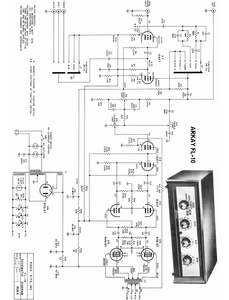 ARKAY FL10 Tube Amplifier Schematic
