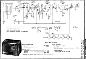 ARVIN Noblitt Sparks 253T Schematics