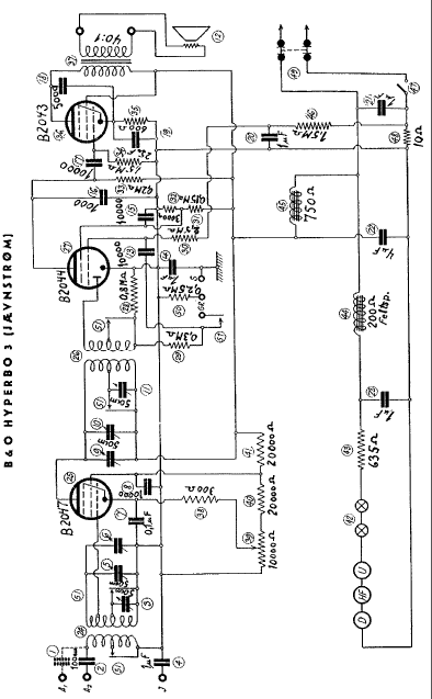 B-O Hyperbo3 Schematic
