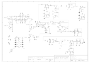 BEHRINGER B215AIN EUROLIVE rev C Schematic