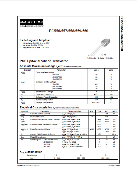 BC-558 Service Manual