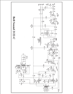 BELL HOWELL  Sound 2122-C Schematic