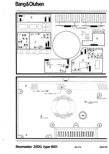 B.O Beomaster 2200 Service Manual