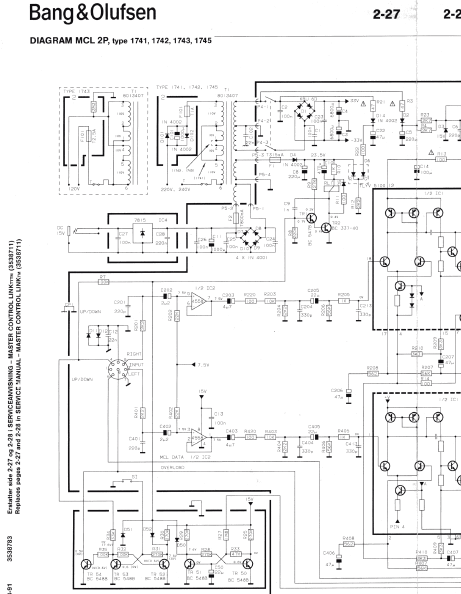 B.O MCL-2P Schematics