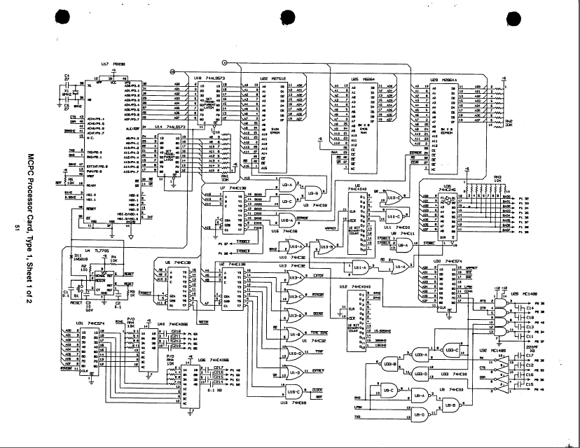 Bogen Multicom 2000 Board Schematics