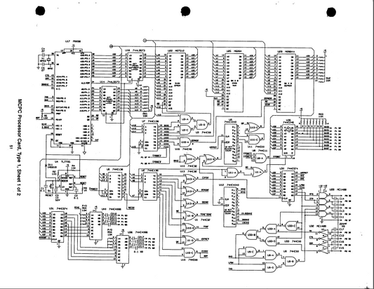 Bogen Multicom 2000 Board Schematics