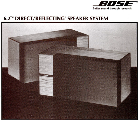 BOSE 6.2 Speaker System Service Manual