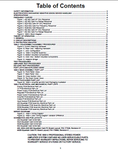 Bose 1800-V Service Manual