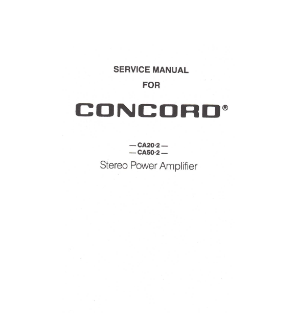 COBRA TO Cybernet-CA20.2 50.2 sm Service Manual