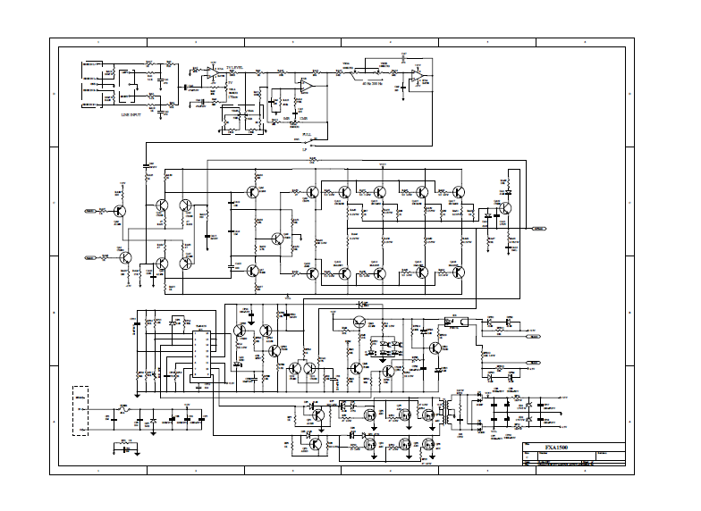 Audio TO Clearcom-CADENCE_FXA1500 Service Manual