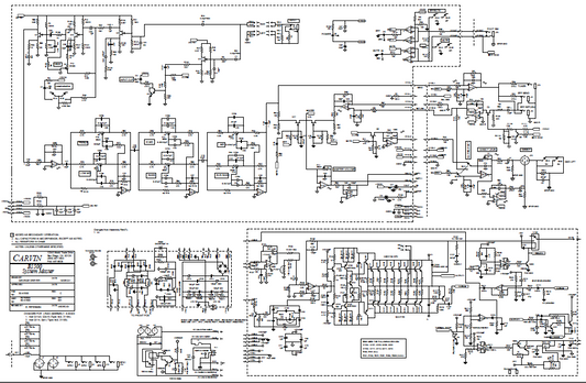 Audio TO Clearcom-CARVIN-B1500 Service Manual