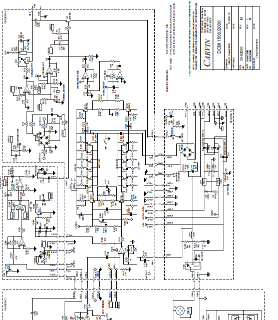 Audio TO Clearcom-CARVIN-DCM2000_rev_M Service Manual
