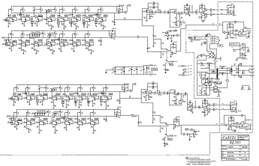 Audio TO Clearcom-CARVIN-EQ 2015 Service Manual