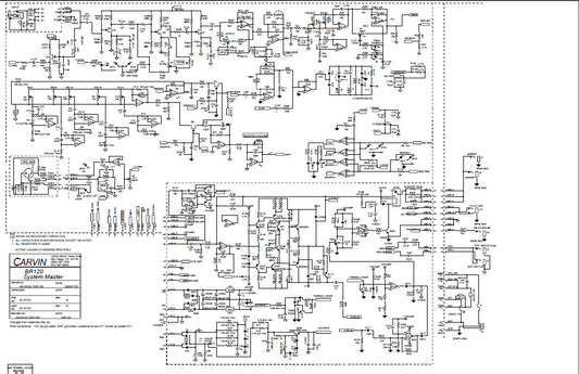 Audio TO Clearcom-CARVIN - 80-42120B Service Manual
