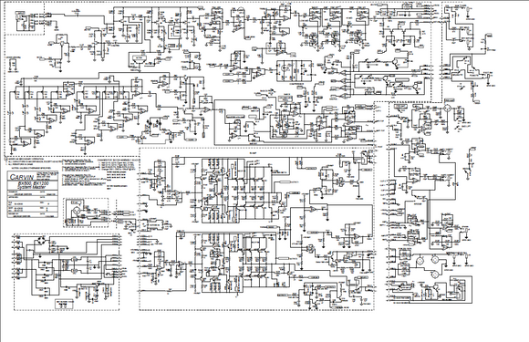 Audio TO Clearcom-CARVIN - 80-42500E 11 AUG06 Service Manual