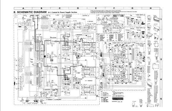 BOSE CD10 Control Power Supply Schematics