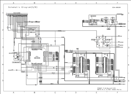 ALPINE CDA-9855R Service Manual