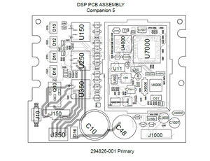 BOSE Companion5 DSP PCB Assembly Schematics