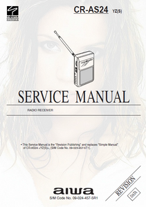 AIWA CR-AS24 Radio Receiver Revision Service Manual