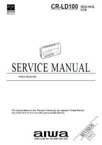 AIWA CR-LA100 Radio Receiver Revision Service Manual