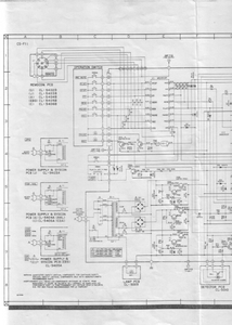 AKAI CS-F11 Power and Syscon Schematics