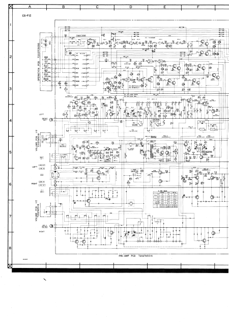 AKAI CS-F12 Schematics