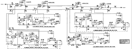 Audio TO Clearcom Calrec PQ1549 Schematic