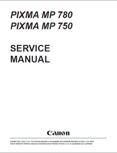 Audio TO Clearcom-Canon MP750, 780 Service Manual