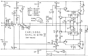 CARLSBRO Marlin 6-150 II Schematic