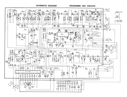 LEAR JET STEREO 8835 Schematics