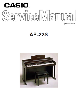 Casio AP-22S Service Manual