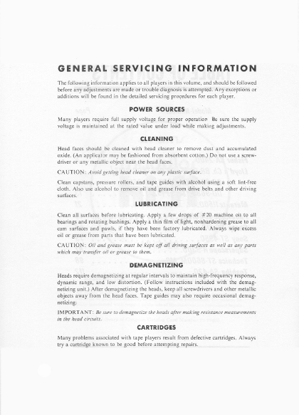Harman Kardon Model Citation Seventeen S Service Manual