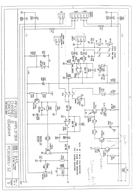 Audio TO Clearcom-Citronic_PPX1200_pwr_sch Service Manual