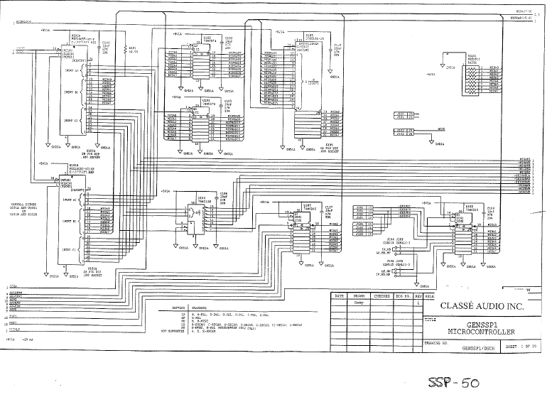 Audio TO Clearcom-Classe_Audio_SSP-50_Audio_Processor_SM_[ET] Service Manual