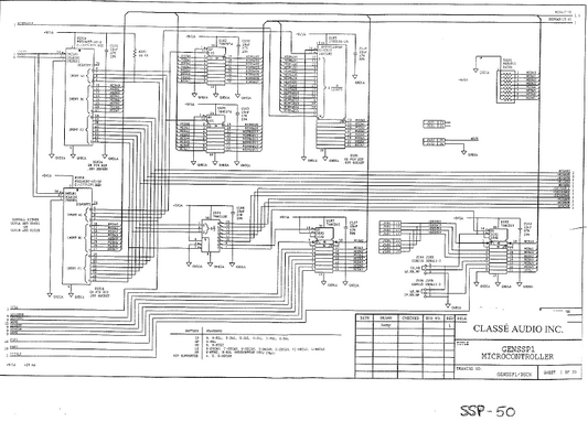 Audio TO Clearcom-Classe_Audio_SSP-50_Audio_Processor_SM_[ET] Service Manual