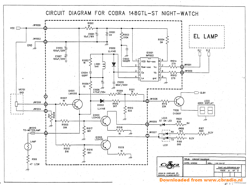 COBRA TO Cybernet-Cobra_148NW-ST_sm Service Manual