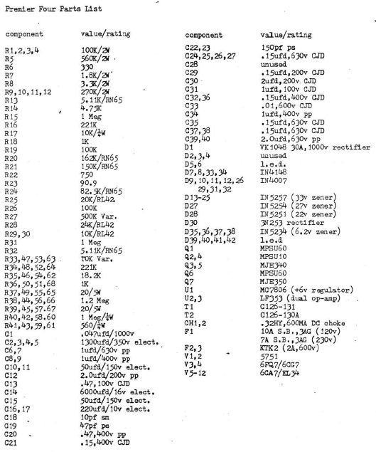 COBRA TO Cybernet-ConradJohnson_PremierFour_p3 Service Manual