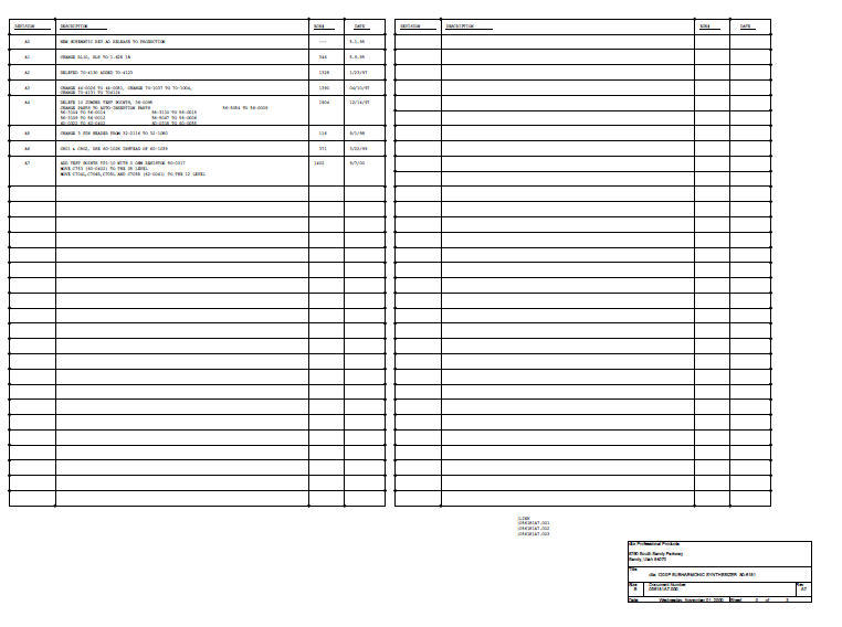 DBX 120XP Subharmonic Synthesizer Schematics
