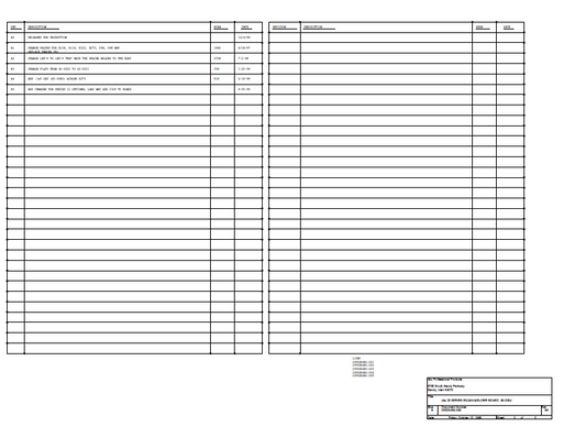 DBX Series20 EQ Main Slider Board Schematics