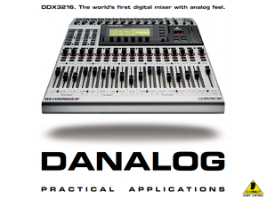 BEHRINGER DANALOG DDX3216 Operating Manual