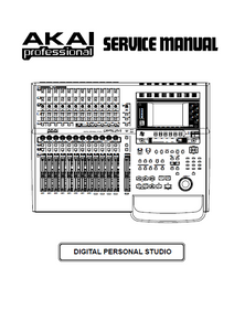 AKAI Model DPS-24 Professional Service Manual