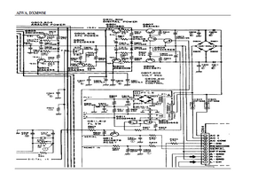 AIWA DXM90M Power Supply Schematic