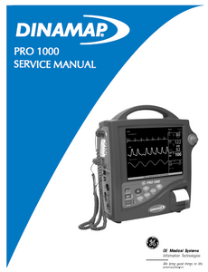 DYNAMAP PRO 1000 Service Manual