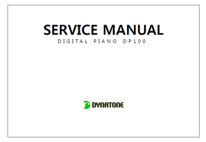 DYNATONE 100 Digital Piano Schematics
