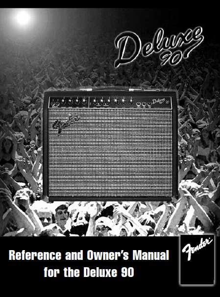 FENDER Deluxe 90 Owner's Manual