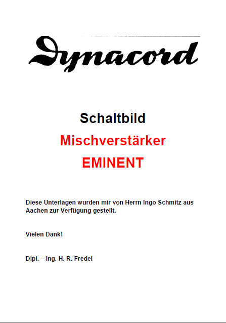 Dynacord Eminent 125 20 001a Shematc