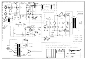 Dynacord Hallrex Schematic